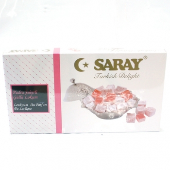 Saray Lokum Gullu Rose 400g