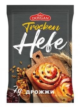 DOVGAN Trocken-Backhefe 7 g