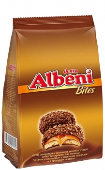 Albeni Cikolatali Büsküvi - Biscuits mit Karamellfüllung 144g Ülker