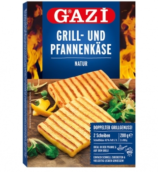 Grill-Pfannenkäse Natur 45% 200g Gazi