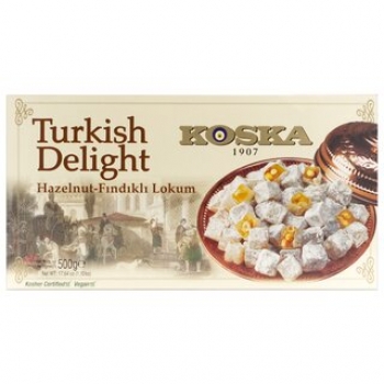 Koska Turkish Delight Lokum mit Haselnuss 500 g