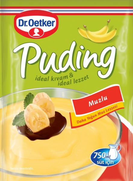 Dr. Oetker Bananenpudding