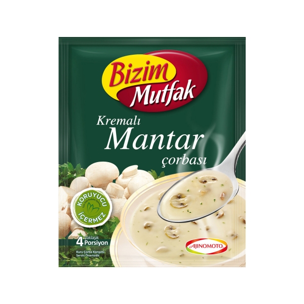 Kremali Mantar Corbasi - Champignoncremesuppe - Bizim Mutfak 65g