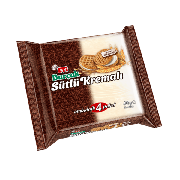 Eti Burcak Weizenkeks mit Cremefüllung 4er-Pack 400g
