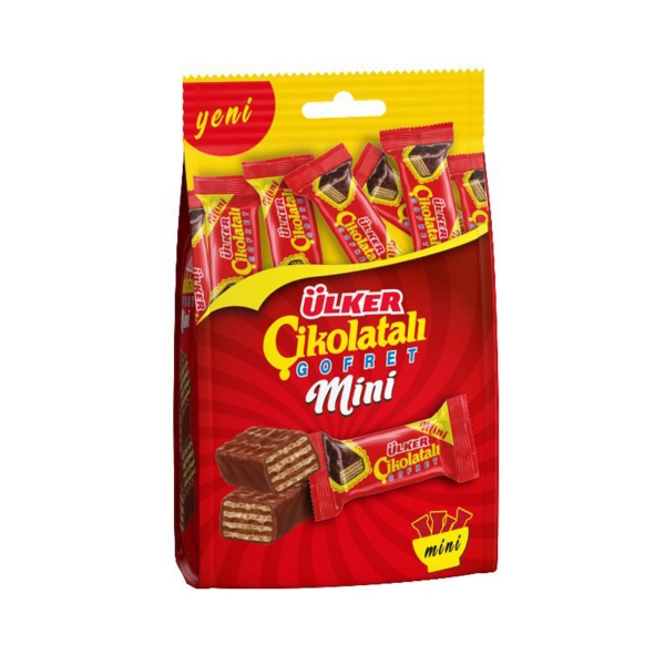 Cikolatali Gofret Mini Ülker 82g