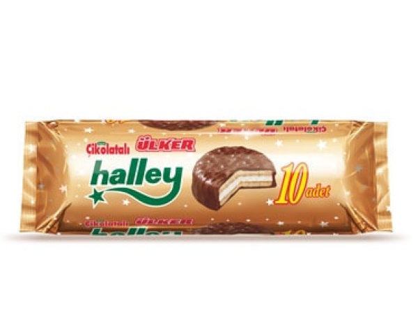 Halley - Keks mit Marshmallow und Schokoladenüberzug 300g Ülker