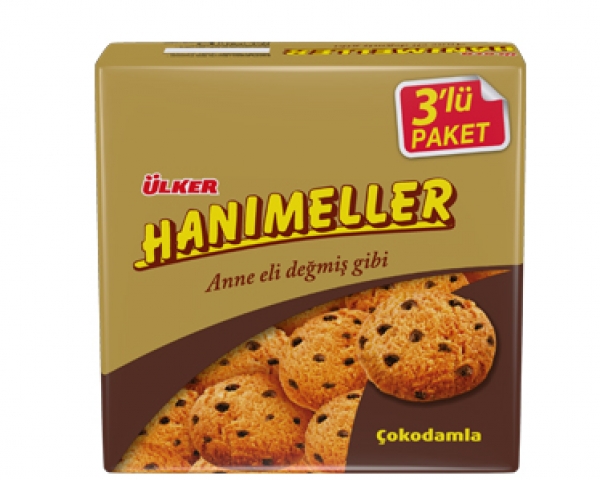 Hanimeller Cokodamla - Schokoladen Kekse 3x82g Ülker