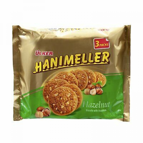 Hanimeller - Haselnuss Kekse - Ülker 3x82g