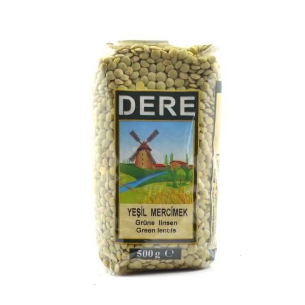 Dere grüne Linsen 500 g (Yesil Mercimek)
