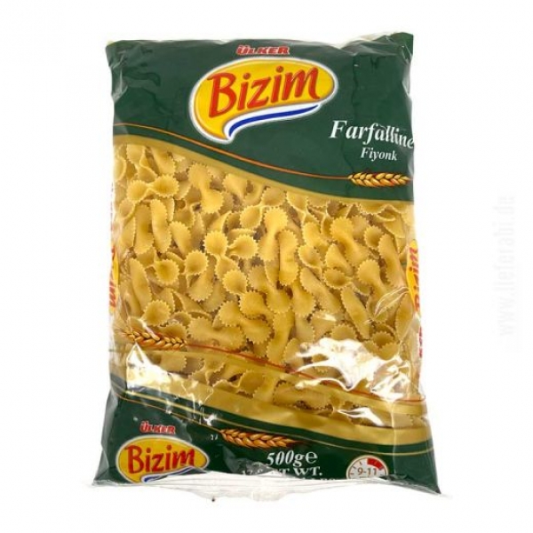 Farfalline Fiyonk - Farfaline Nudeln 500g Bizim Mutfak