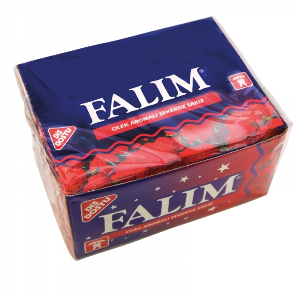 FALIM Kaugummi Erdbeere 100er Pack
