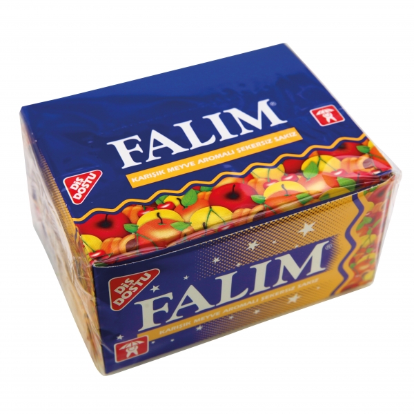 FALIM Kaugummi Fruchtmix 100er Pack