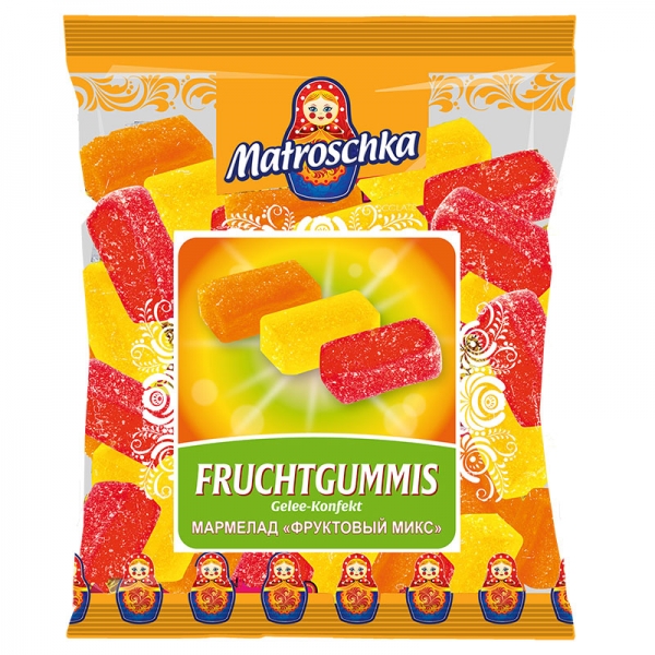 Matroschka Fruchtgummis Gelee-Konfekt 250 g