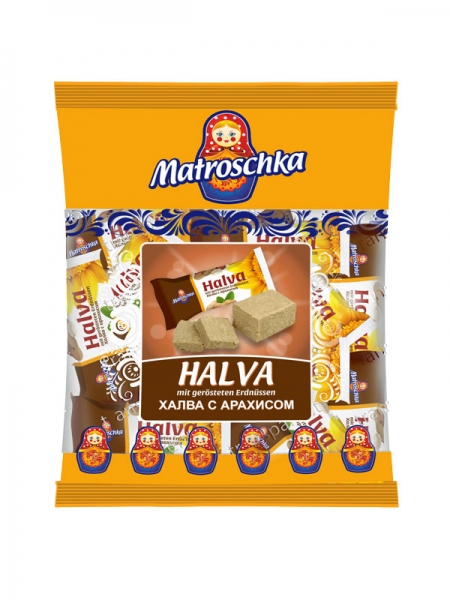Matroschka "Halva" Weiches Erdnusskonfekt 250 g
