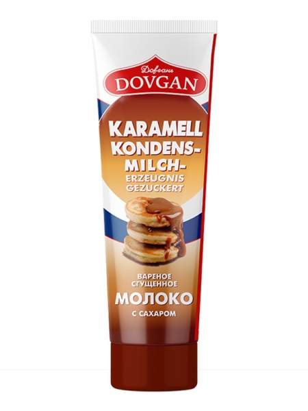 DOVGAN Gezuckerte Kondensmilch Karamell in Tube 150 g