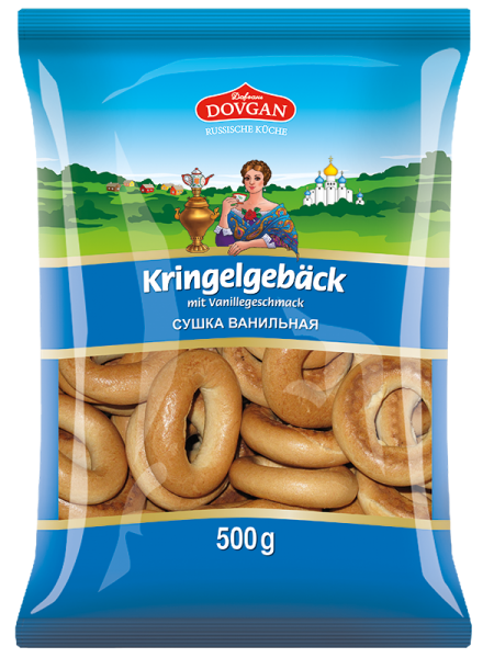 DOVGAN Kringelgebäck mit Vanillegeschmack 500 g