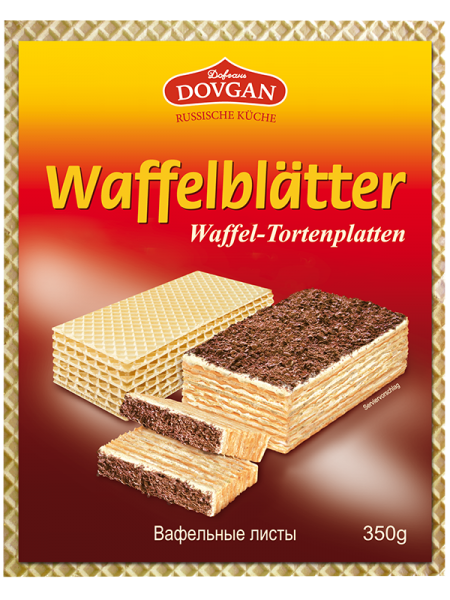 DOVGAN Waffelblätter 10x35g 350 g