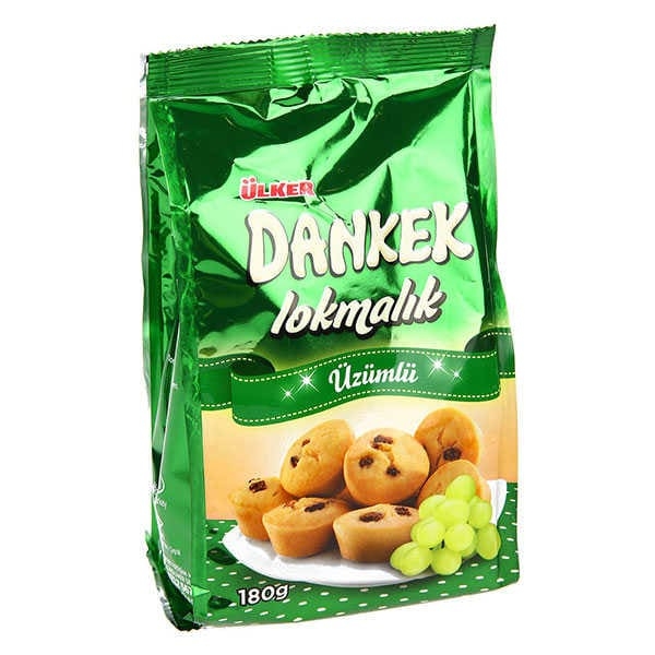 Dankek Lokmalik Üzümlü - Mini Rosinenkuchen180g Ülker