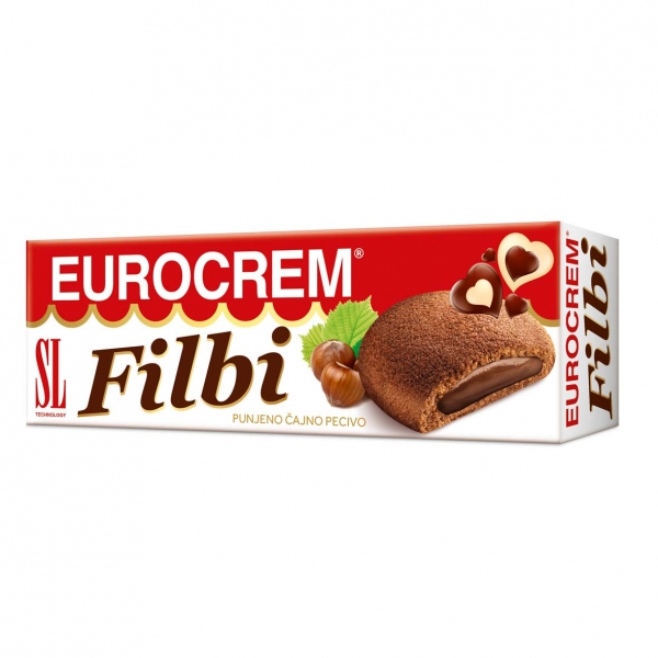 Eurocrem Filbi Kakao Kekse 125g