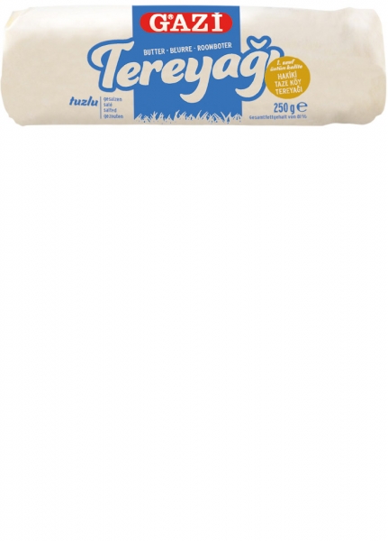 Tereyag Tuzlu - Butter gesalzen 250g Gazi
