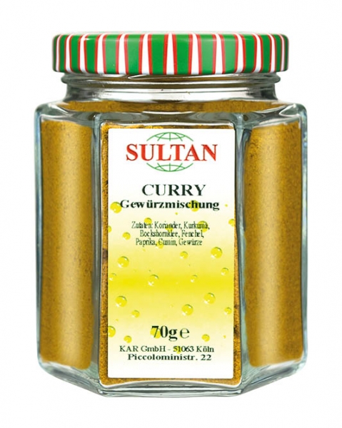 Sultan - Curry, Gewürzmischung - 70g