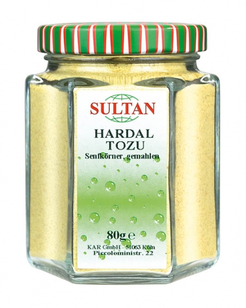 Sultan - Senfkörner, gemahlen - Hardal Tozu 80g