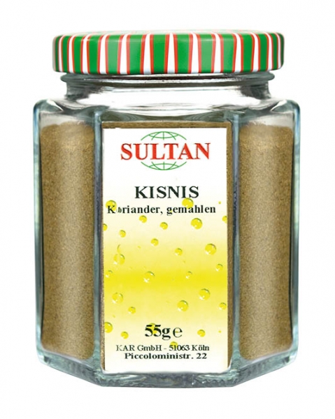 Sultan - Koriander, gemahlen - Kisnis 55g