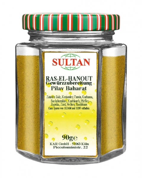 Sultan - Ras-El-Hanout-Gewürzzubereitung - 90g