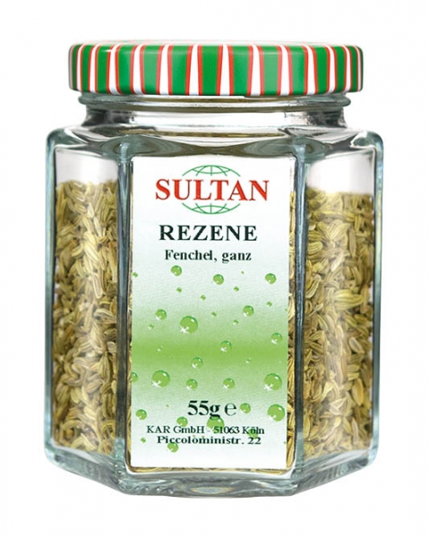 Sultan - Fenchel, ganz Rezene - 55g