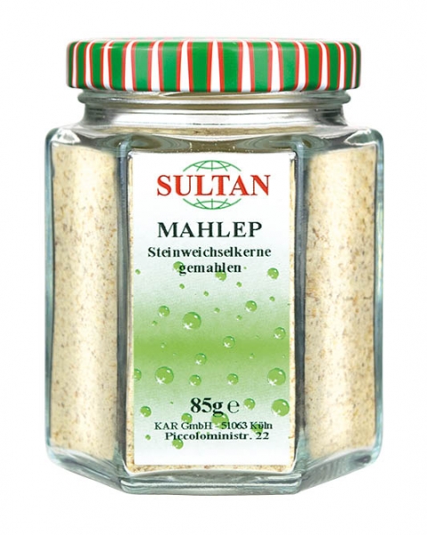 Sultan - Steinweichselkerne, gemahlen - 85g