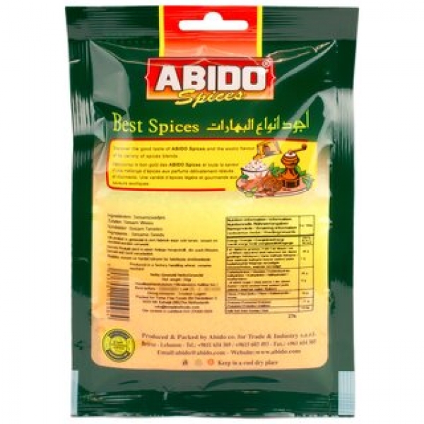 Abido Weißer Sesam - ganze Sesamkörner ungeröstet 50 g