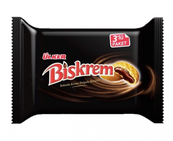 Biskrem Kakao Kremali Bisküvi - Kekse mit Kakaocremefüllung 300g Ülker