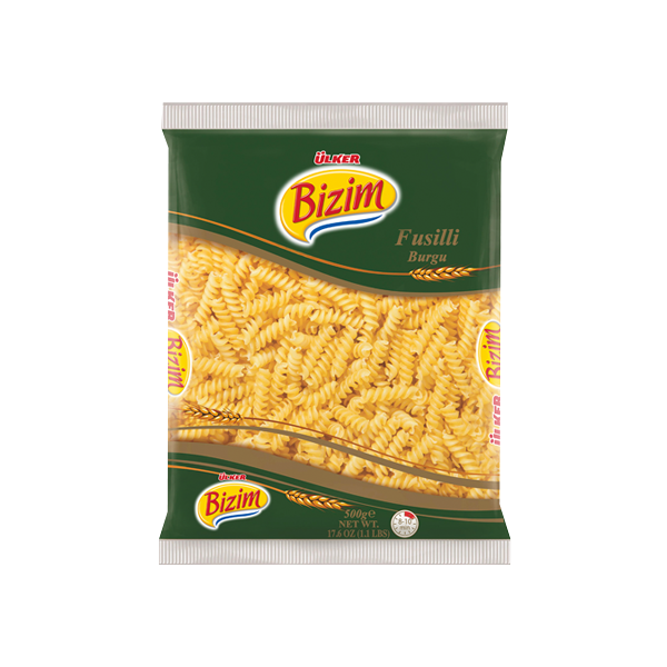 Fusilli Burgu - Fusilli Nudeln 500g Bizim Mutfak