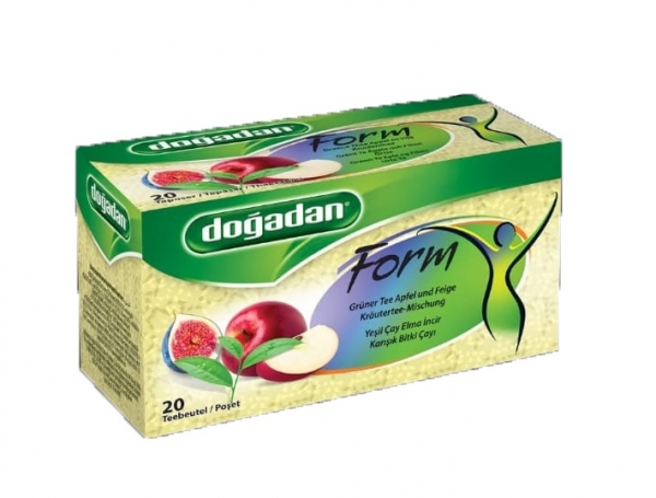 Dogadan Form Grüner Tee Apfel und Feige - Form Cayi Yesil Cay elma incir