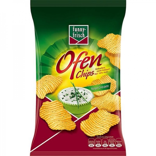 funny-frisch Ofenchips Sour Cream 150g