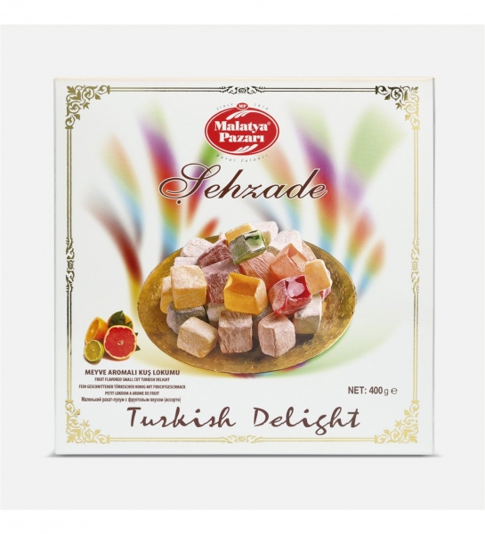 Lokum mit Fruchtgeschmack 400g | Malatya Pazari