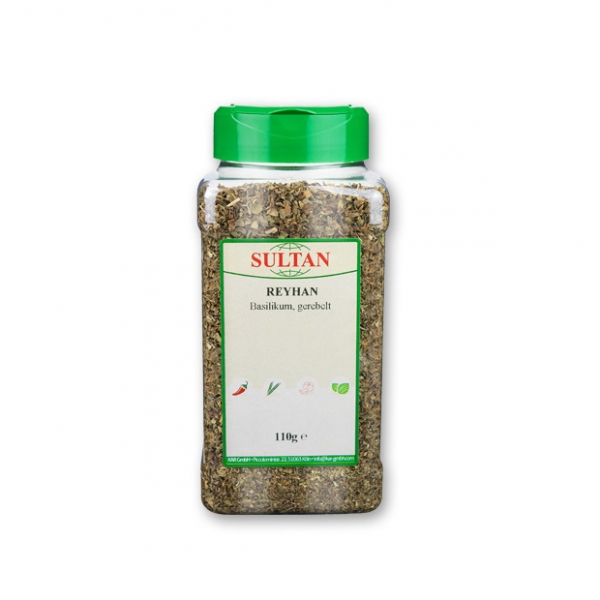 Sultan - Basilikum, gerebelt - Reyhan 110g