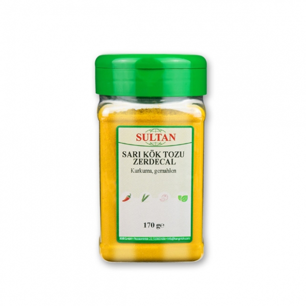 Sultan - Kurkuma, gemahlen - 170g