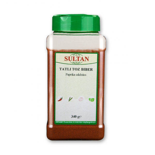 Sultan - Paprika, edelsüss - Tatli toz biber 340g