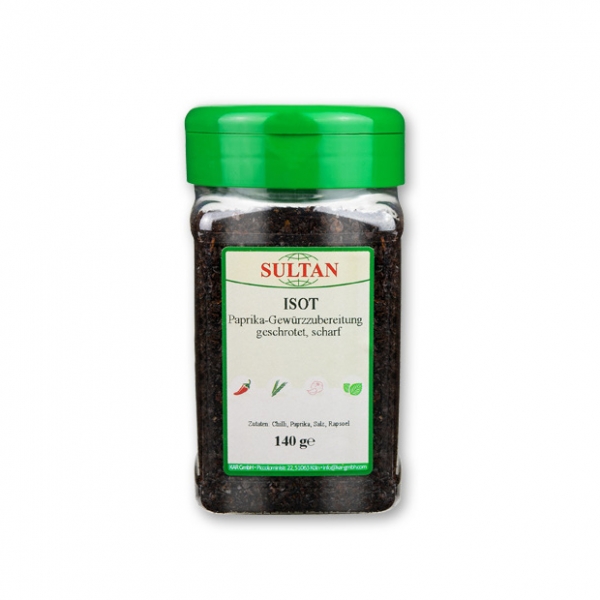 Sultan - Paprika, Gewürzzubereitung, scharf - 140g